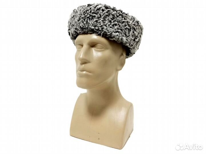 Карабинка из серого каракуля Помелило