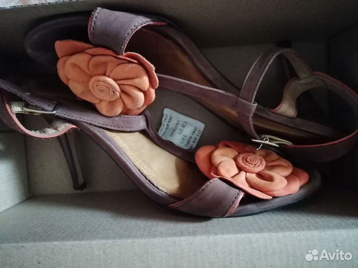 Босоножки женские 37 размер натуральная кожа