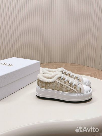 Кеды женские зимние Christian Dior
