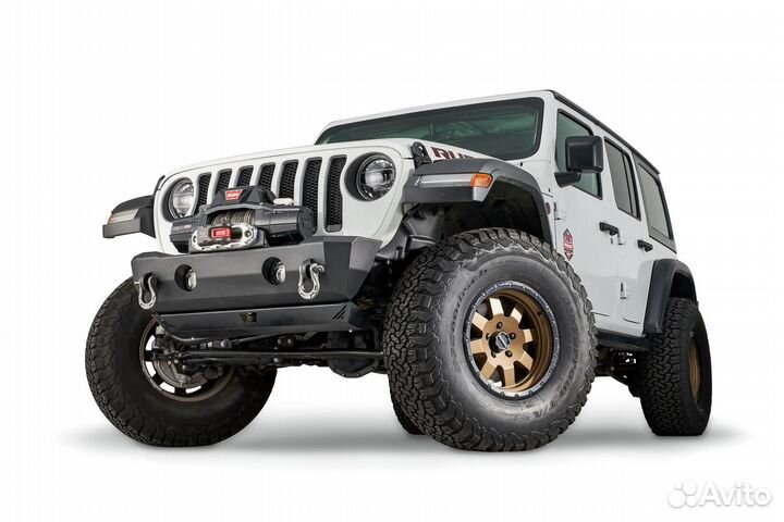 Бампер короткий Warn Crawler для Jeep Wrangler JL