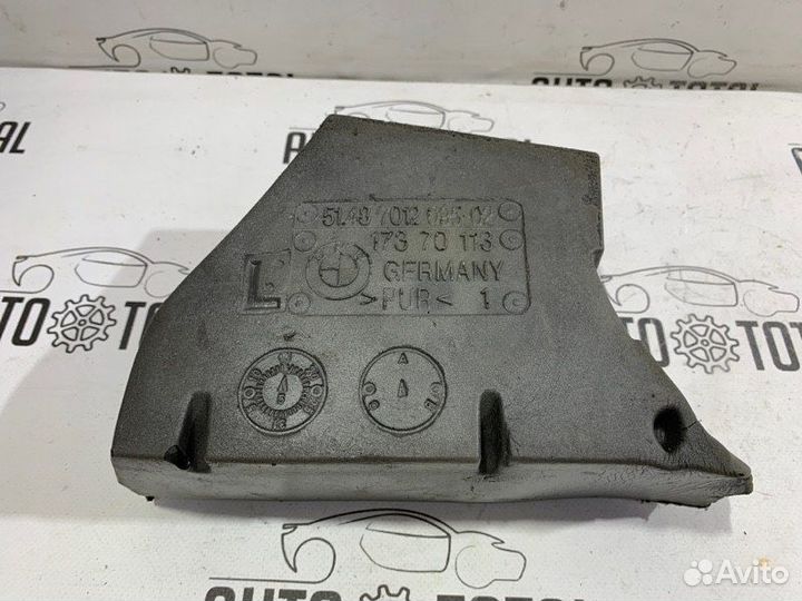 Шумоизоляция левая Bmw 745 E65 N62B44 2004