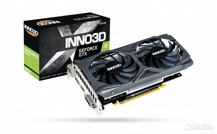 Видеокарта inno3D GeForce GTX 1650 D6 twin X2 OC V