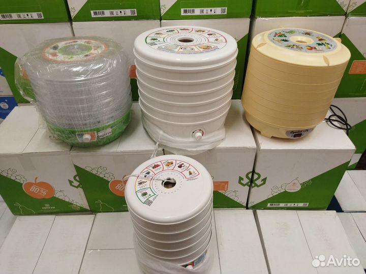 Сушилка для овощей и фруктов на 5,6,8 поддонов