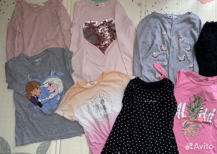 Вещи пакетом для девочки 4-6