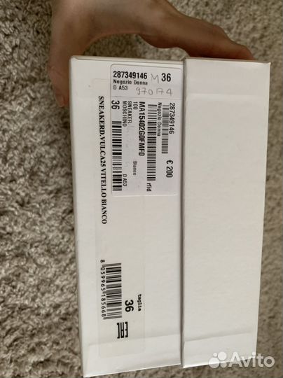 Новые кроссовки Moschino оригинал