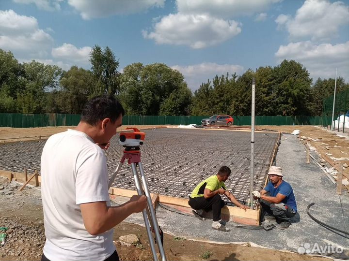 Фундамент под ключ заливка фундамента