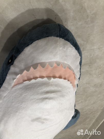 Акула плюшевая из IKEA 1 метр