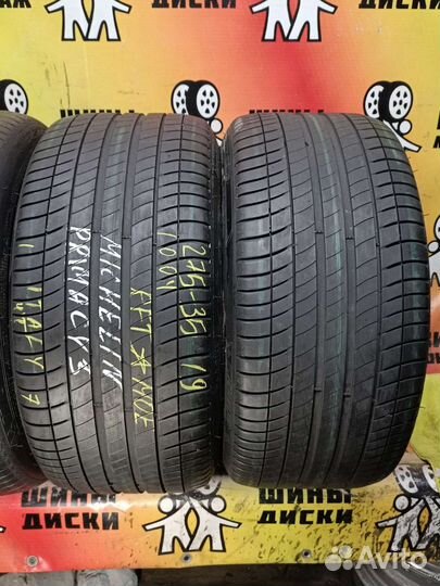 Michelin Primacy 3 245/40 R19 и 275/35 R19 99Y