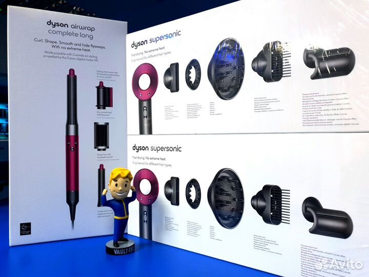 Фен Dyson HD07 Мультистайлер Dyson HS05 (Крм)