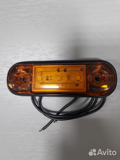 Фонарь габаритный гф 22 оранжевый