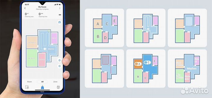 Робот пылесос Xiaomi Trouver LDS Finder