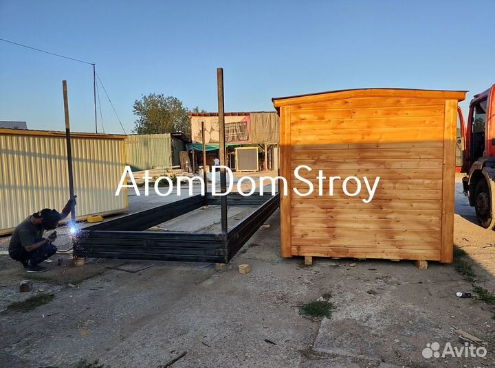 Бытовка вагончик хозблок без переплат