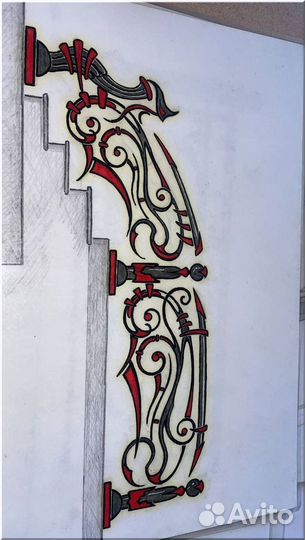 Перила ковка художественная