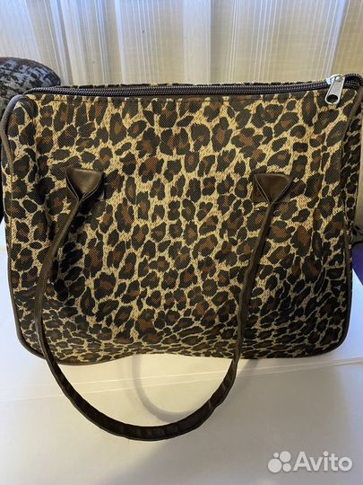 Сумка холодильник цвет леопард