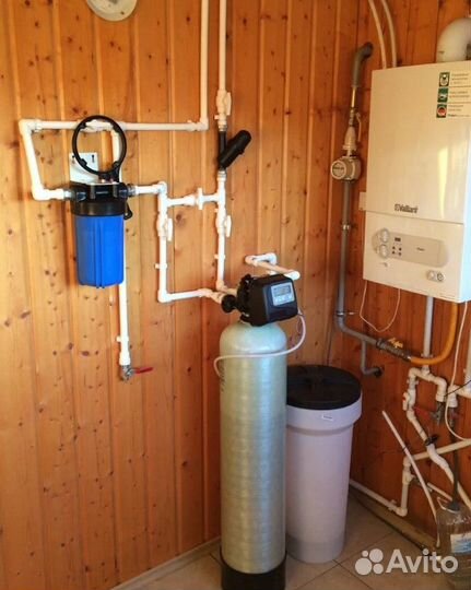 Система очистки воды от железа и бактерий