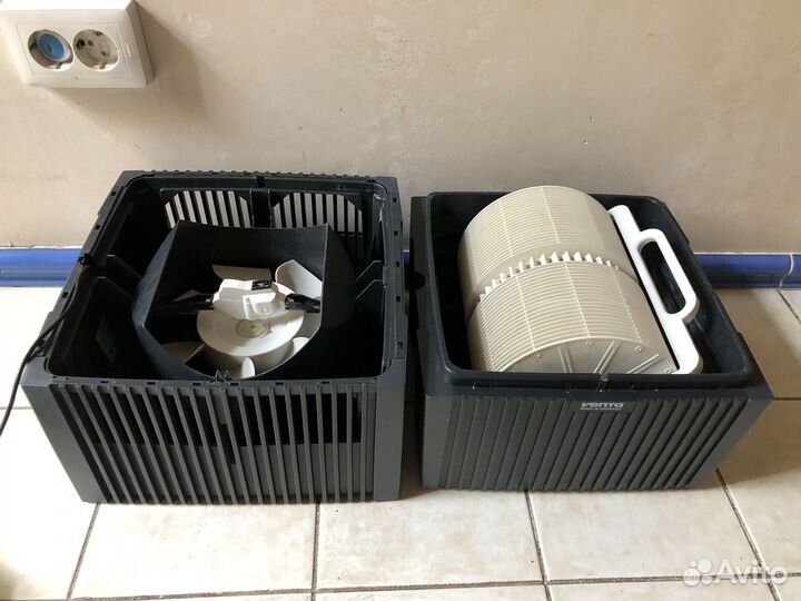 Мойка воздуха Venta LW25 (увлажнитель), чёрная