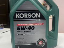 Масло моторное 5W40 полусинтетика korson KS00082