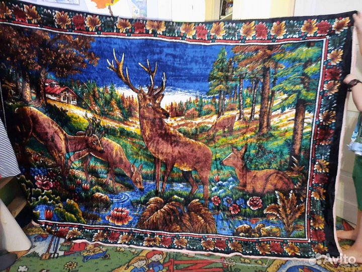 Покрывало олени 200х130см