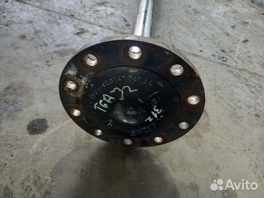 Полуось задняя MAN 31шл с блокировкой
