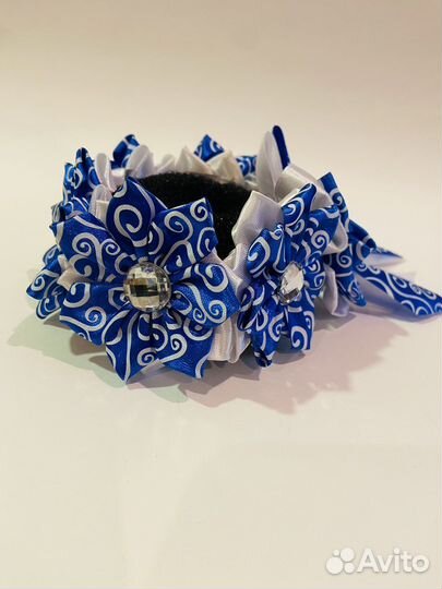 Резиночка на пучок-гулю