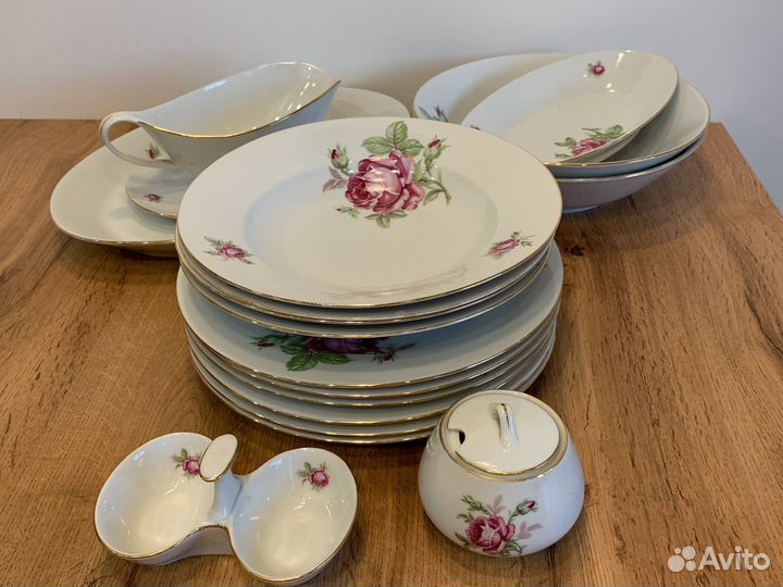 Сервиз столовый Чехословакия