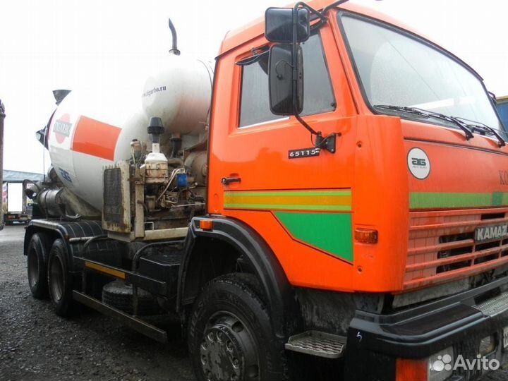Услуги миксера Камаз 7м3