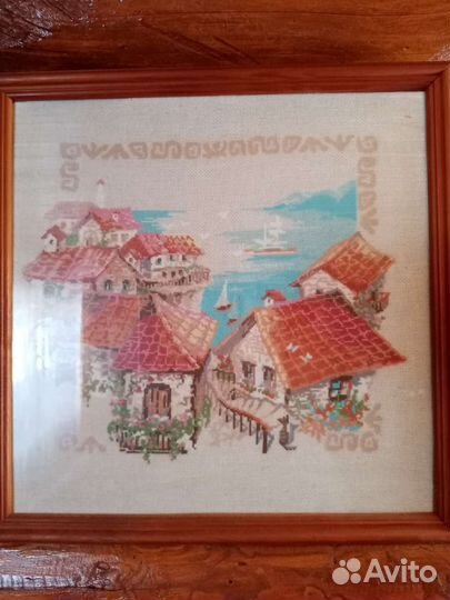 Картина вышитая крестом