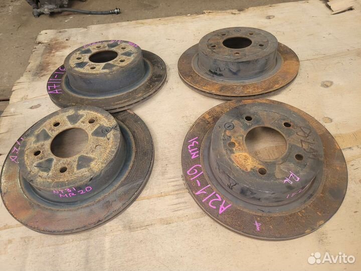 Задний тормозной диск nissan x-trail t31