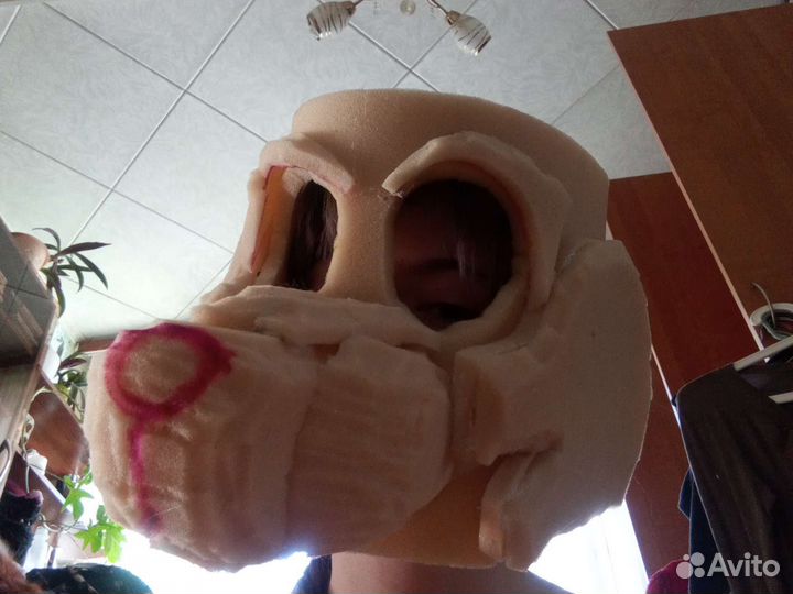 Маска фурри поролон