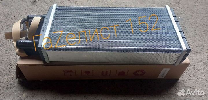 Радиатор отопителя газель