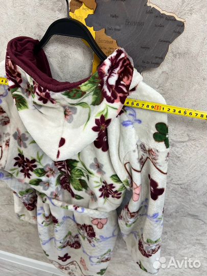 Халат махровый женский