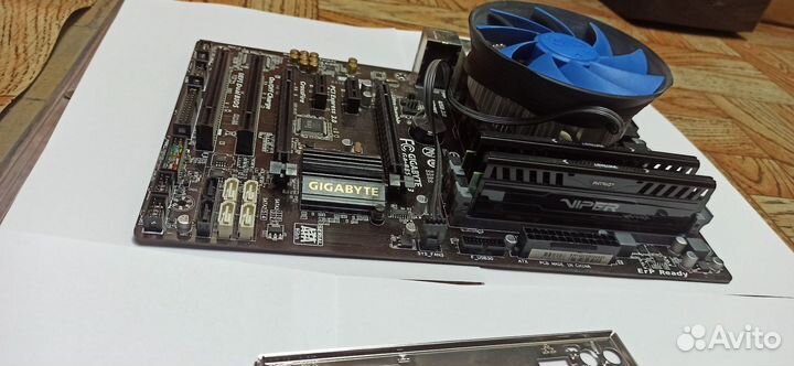 Материнская плата. Сборка. Комплект