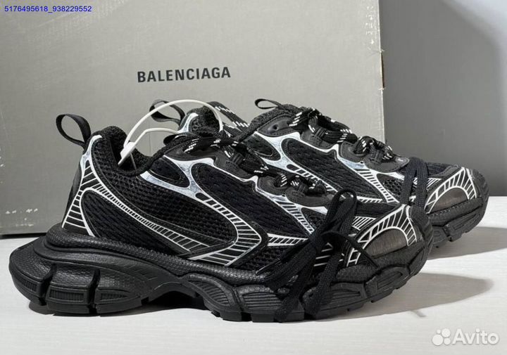 Кроссовки Balenciaga 3xl black-white (Арт.29030)