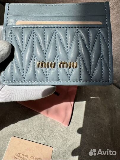 Картхолдер Miu Miu