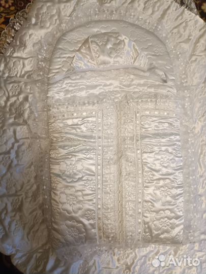 Конверт на выписку + одеяло + шапочка