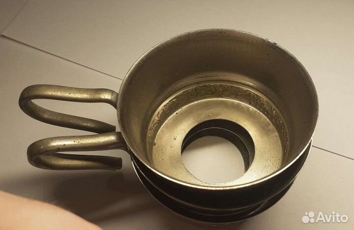 Мельхиоровые подстаканники.ссср (кофейные)