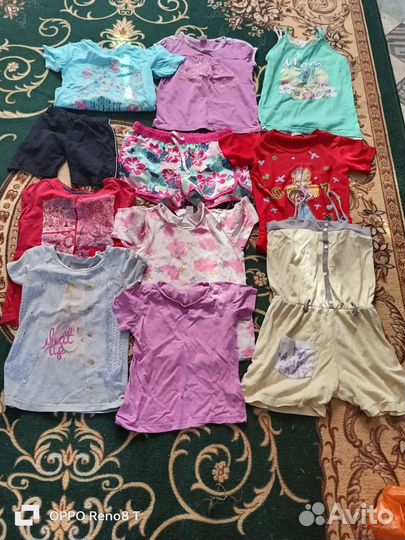 Детские вещи пакетом для девочек
