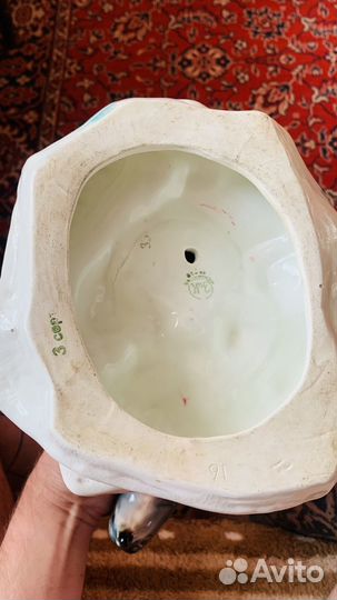 Фаянсовая фигурка «Куропатка»