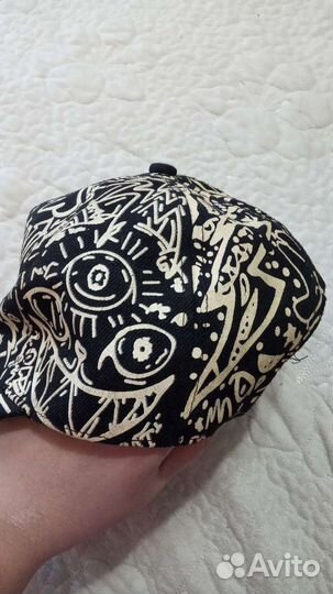 Бейсболка мужская фосфорный рисунок