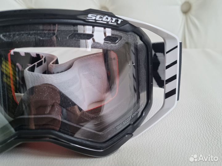 Очки scott Prospect Enduro LS black white clear w