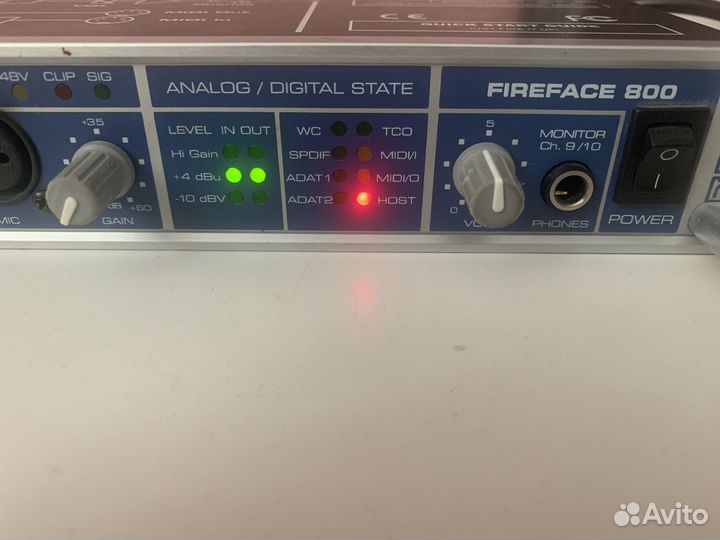 Преобразователь цифровых сигналов Fireface 800