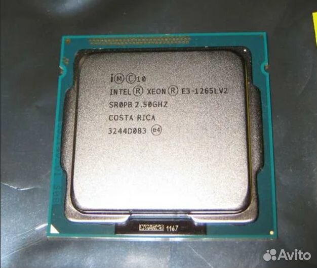 Процессор Intel Xeon Е3 1265L 2.4Ghz S1155 TDP45W