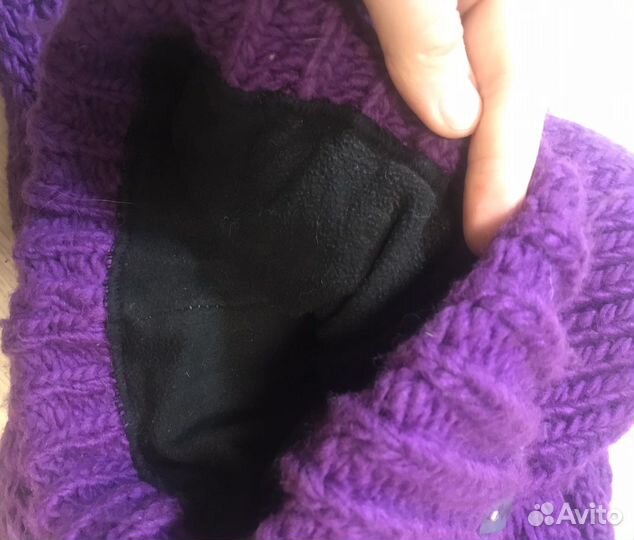 Комплект зимний шапка шарф