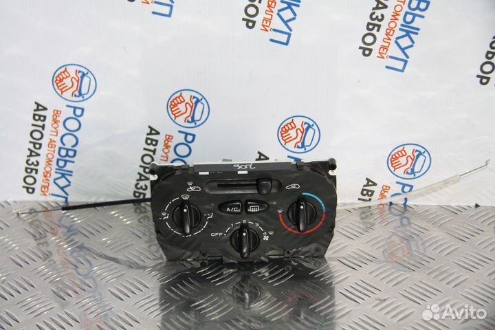 Блок управления отопителем Peugeot 206