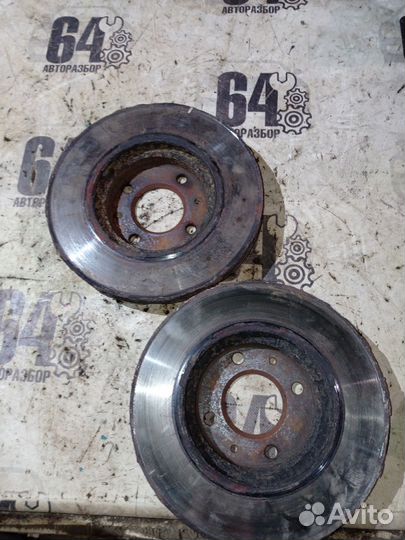 Тормозные диски передние Hyundai Solaris 1