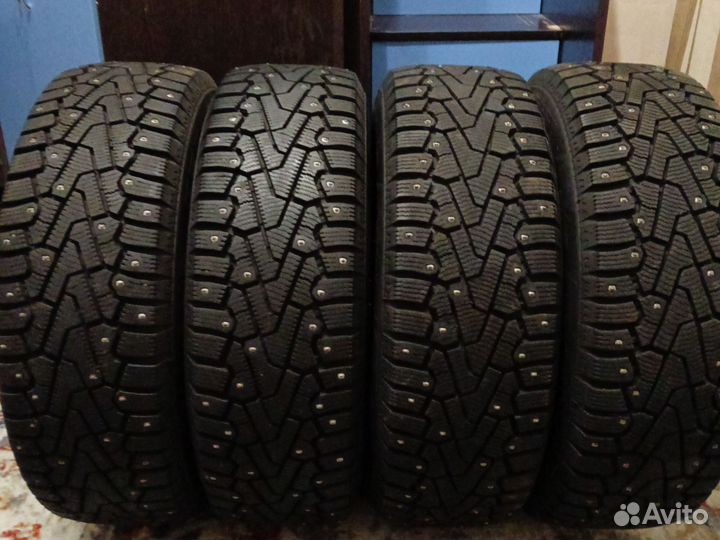 Автошины зимние r16 205 55 шип Pirelli ice zero