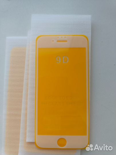 Защитное стекло для iPhone 7/8 белый OLD