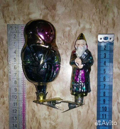 Елочные игрушки СССР