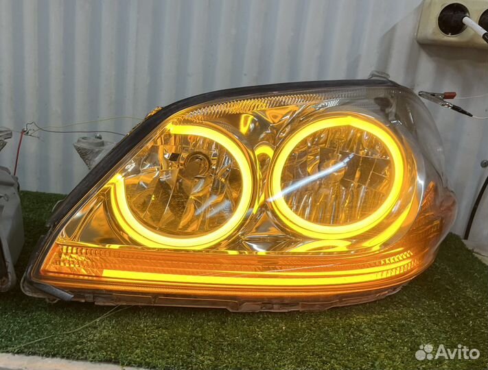 Toyota mark 2 110 фары тюн рест дорес