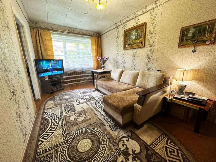 3-к. квартира, 53,6 м², 1/3 эт.
